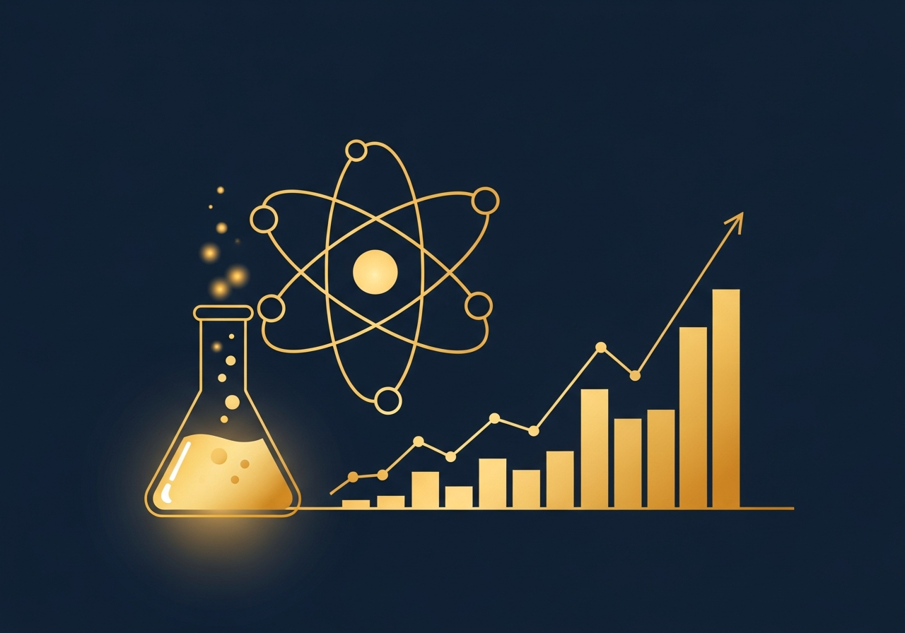 Science section illustration